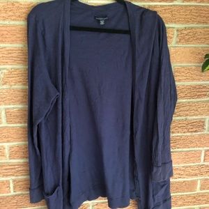 American eagle navy blue cardigan